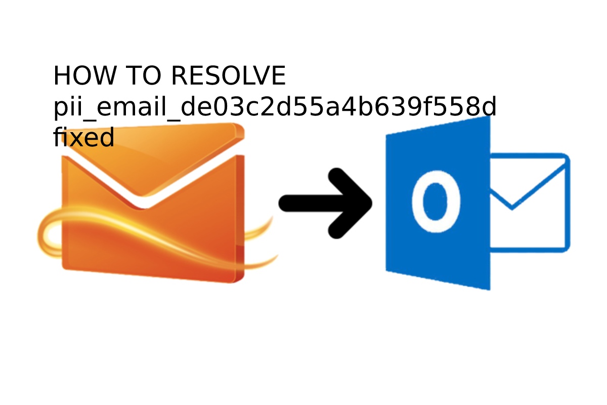 HOW TO RESOLVE pii_email_de03c2d55a4b639f558d fixed