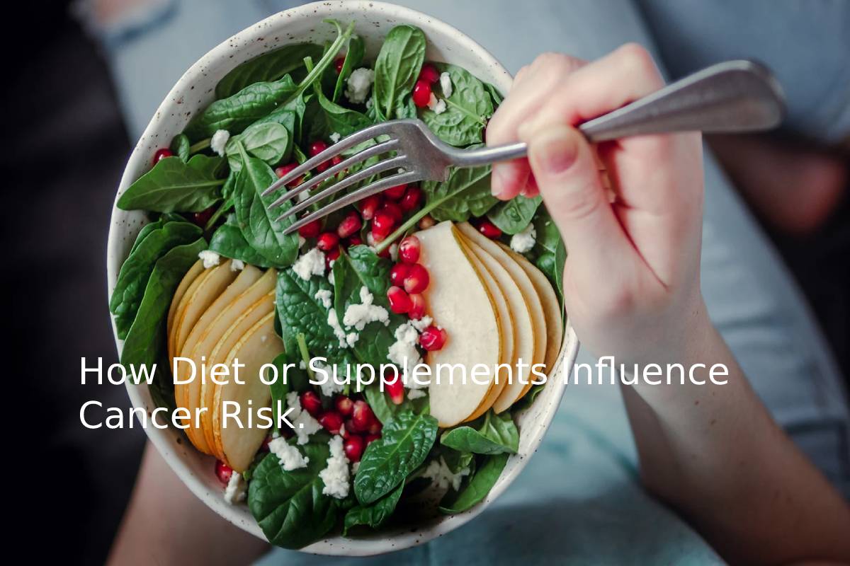 How Diet or Supplements Influence Cancer Risk