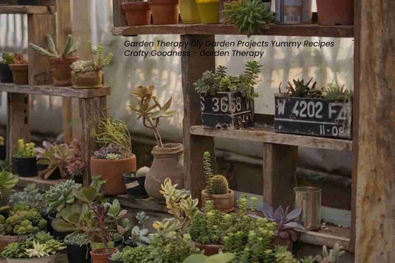Garden Therapy Diy Garden Projects Yummy Recipes Crafty Goodness - Garden Therapy