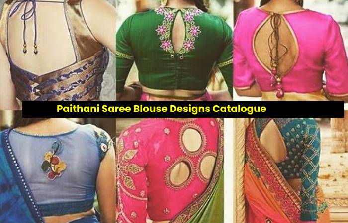 Paithani Saree Blouse Designs Catalogue