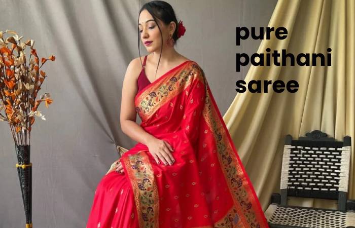 pure paithani saree