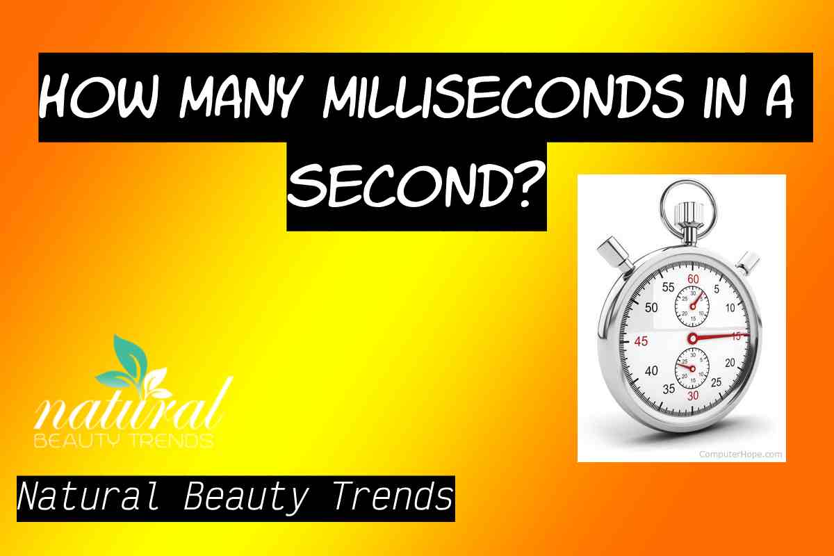 How Many Milliseconds in a Second?