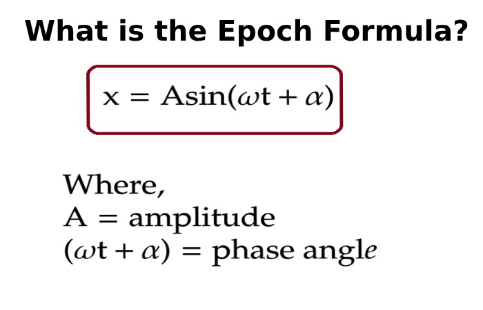 What is the Epoch Formula? 