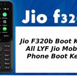 jio f320b boot key