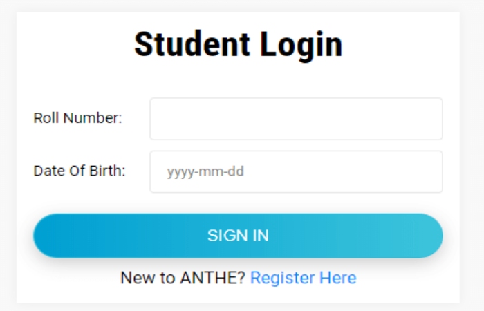Aakash ANTHE Login - Steps to Sign in to ANTHE Account