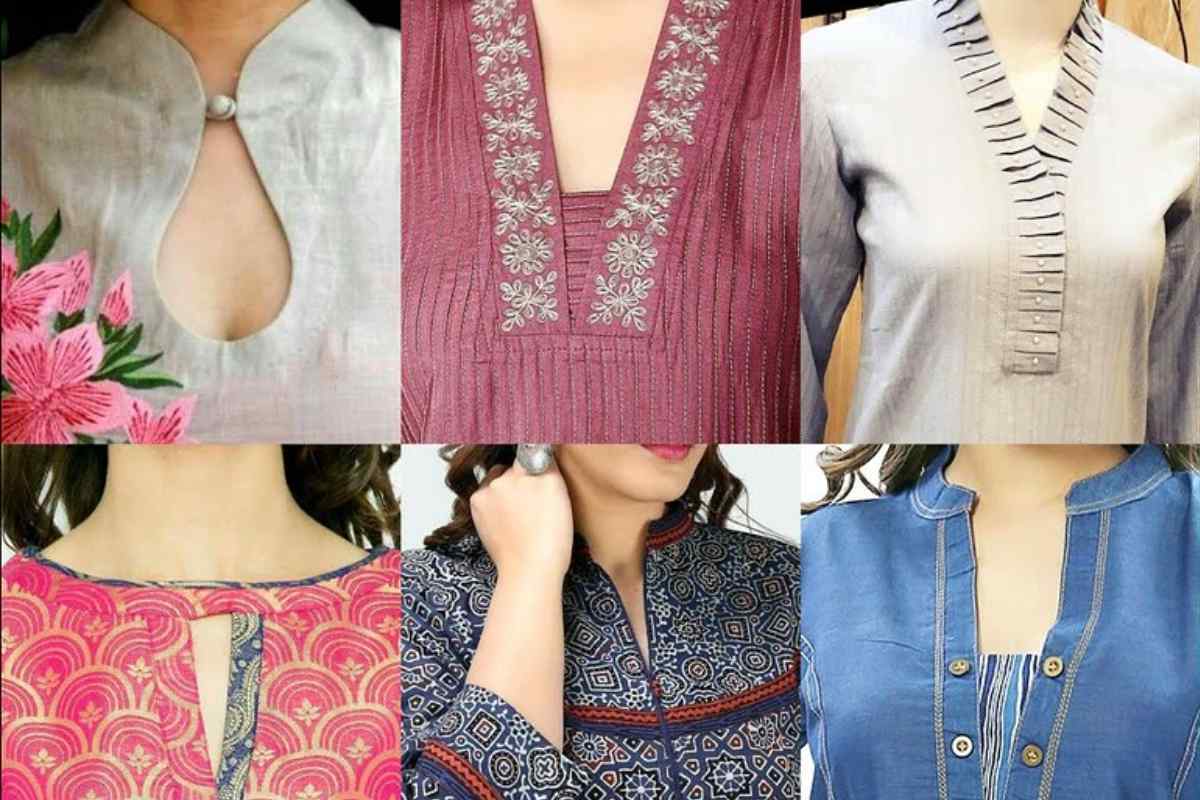 Trendy Modern Kurti Neck Designs
