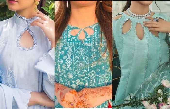 keyhole neck design