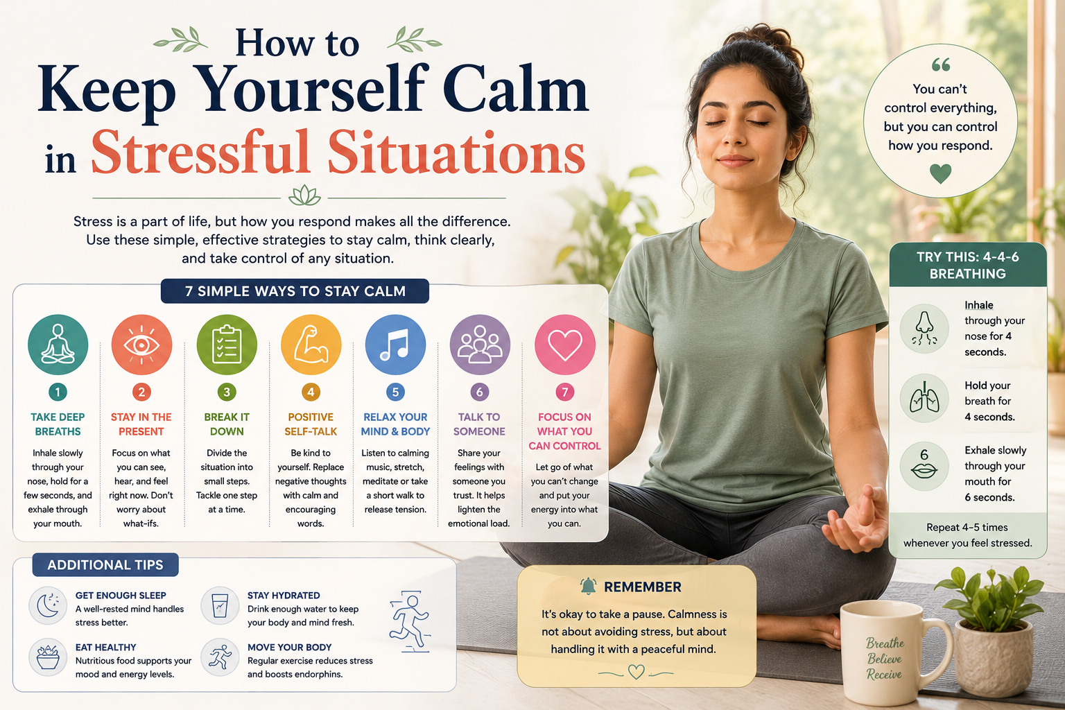 How to Keep Yourself Calm in Stressful Situations  