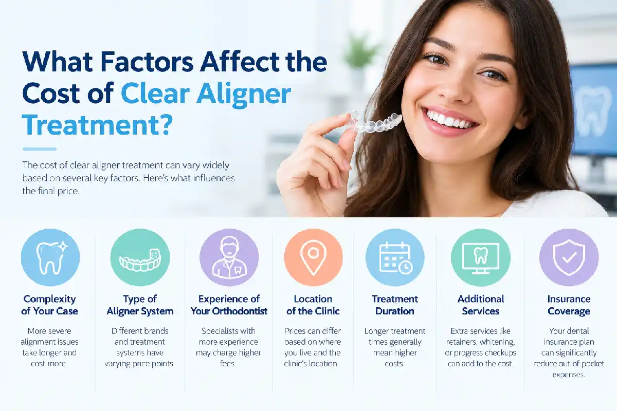 What Factors Affect the Cost of Clear Aligner Treatment? 