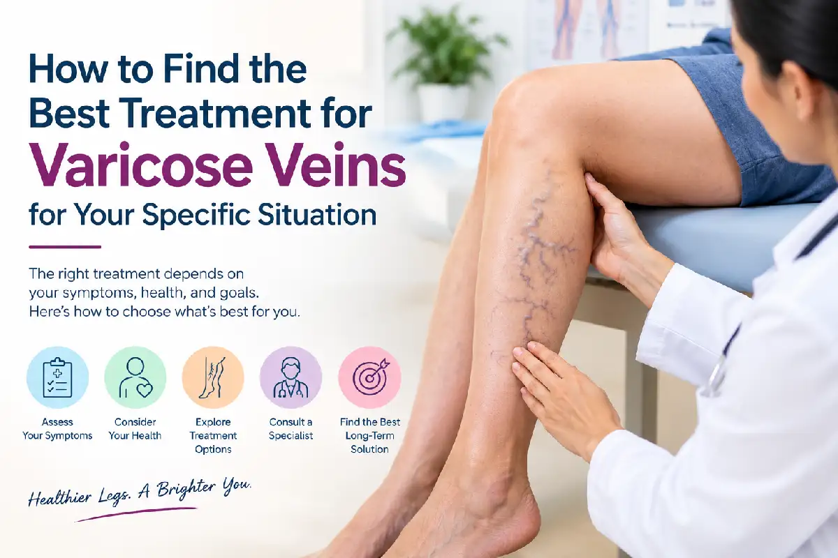 How to Find the Best Treatment for Varicose Veins for Your Specific Situation